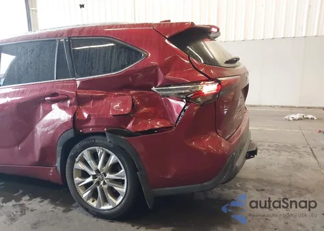 2022 Toyota Highlander Limited z USA, uszkodzony, nr VIN 5TDDZRBH3NS172851